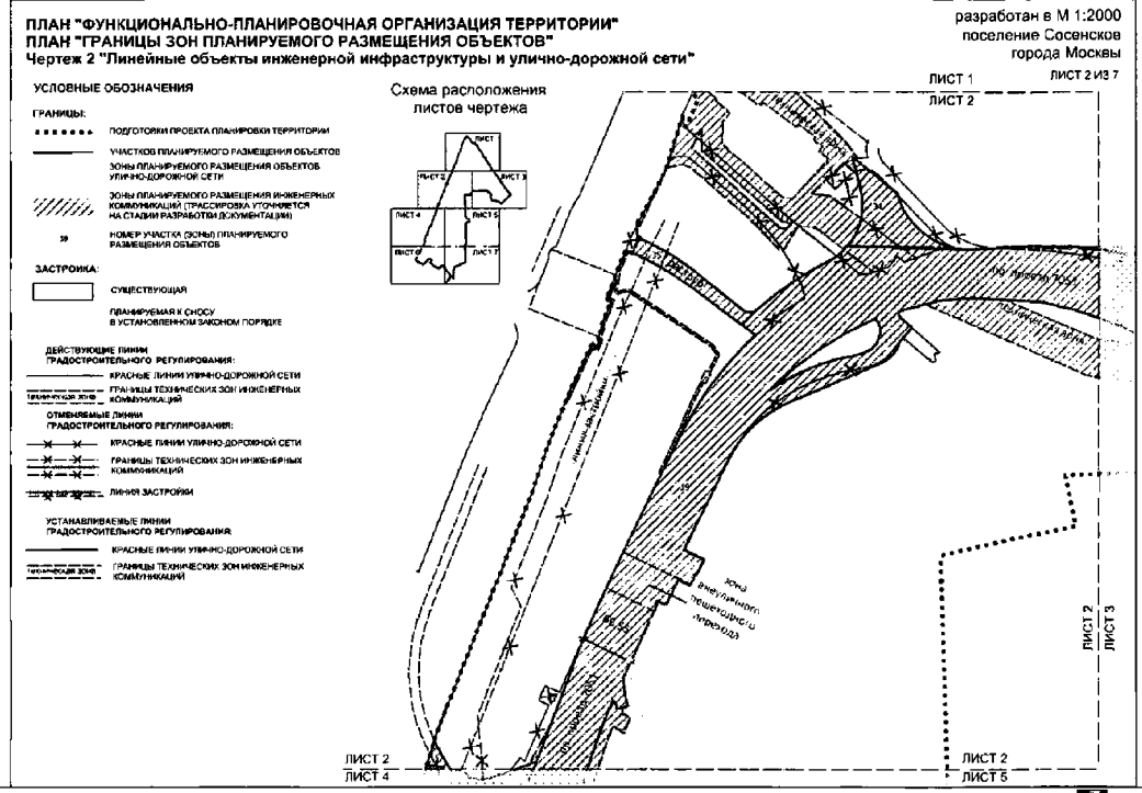 Постановление Правительства Москвы от 07.08.2019 N 1016-ПП "Об утверждении проекта планировки территории вблизи пересечения Калужского шоссе с МКАД и проектируемым проездом N 812"