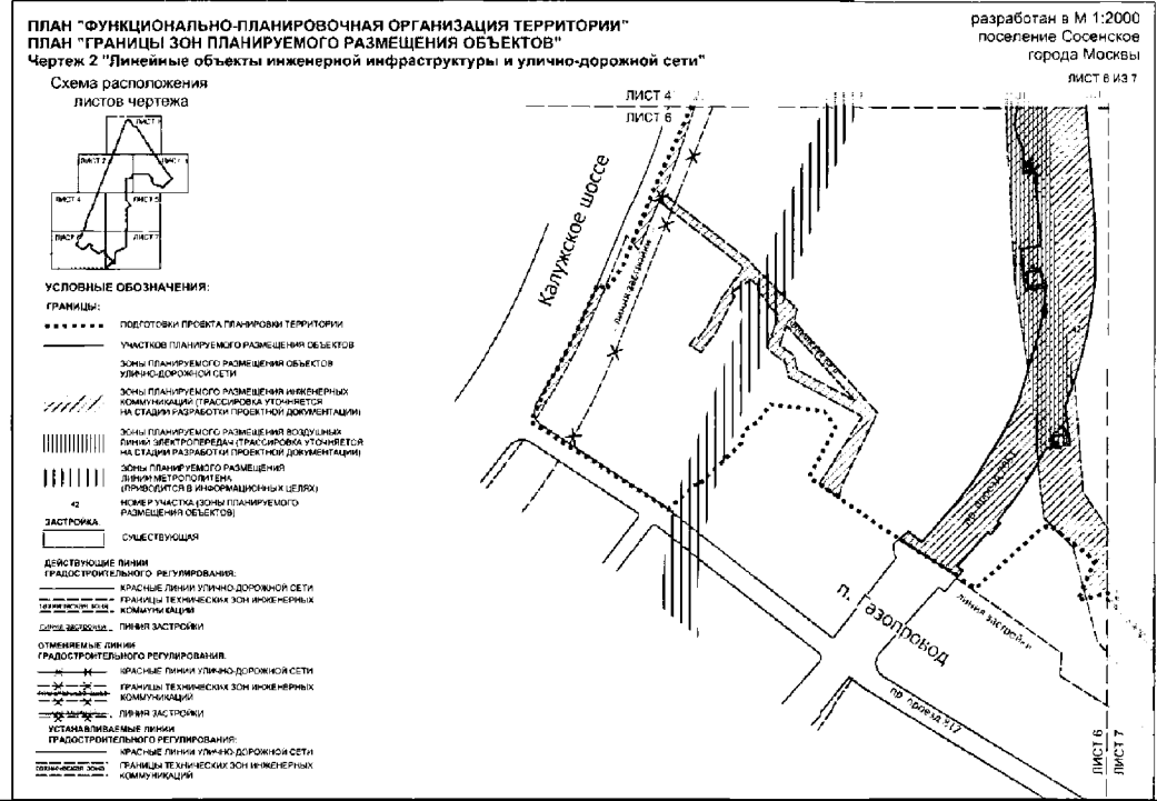 Постановление Правительства Москвы от 07.08.2019 N 1016-ПП "Об утверждении проекта планировки территории вблизи пересечения Калужского шоссе с МКАД и проектируемым проездом N 812"