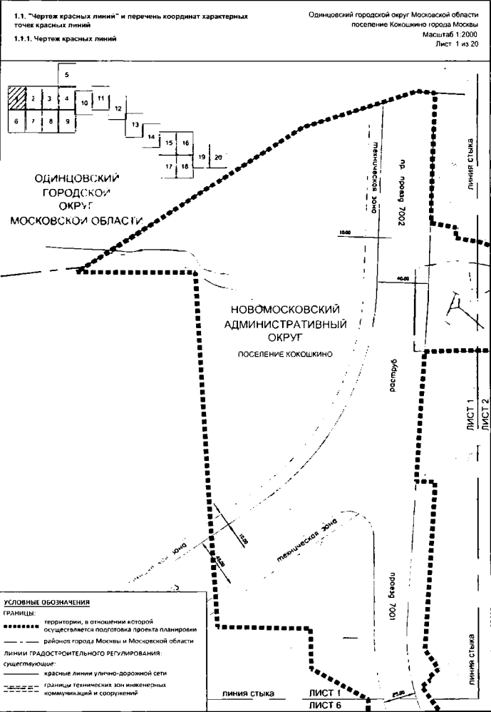 Постановление Правительства Москвы от 12.09.2019 N 1195-ПП "Об утверждении проекта планировки территории линейного объекта - водовод от магистрали вдоль Боровского шоссе до водозаборного узла Кокошкино"