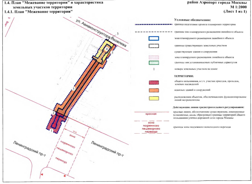 Постановление Правительства Москвы от 19.11.2019 N 1529-ПП "Об утверждении проекта планировки территории линейного объекта - кабельный коллектор от улицы Авиаконструктора Яковлева до Ленинградского проспекта"