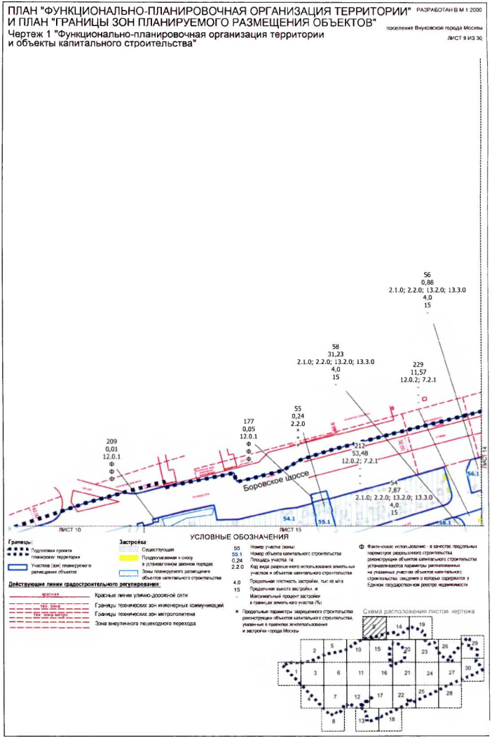 Постановление Правительства Москвы от 19.11.2019 N 1531-ПП "Об утверждении проекта планировки территории, ограниченной Боровским шоссе, Центральной улицей, Киевским шоссе и границей поселения Московский города Москвы"