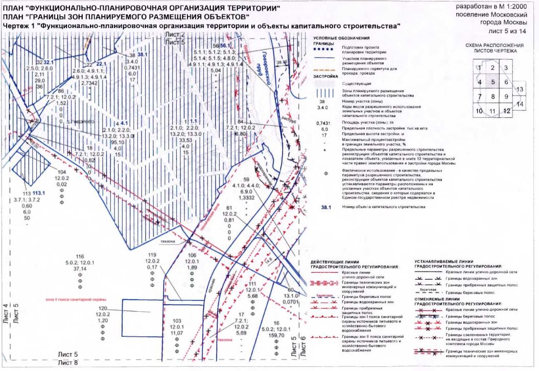 Постановление Правительства Москвы от 26.11.2019 N 1585-ПП "Об утверждении проекта планировки территории, ограниченной Боровским шоссе, МКАД, Киевским шоссе, границей района Солнцево города Москвы"