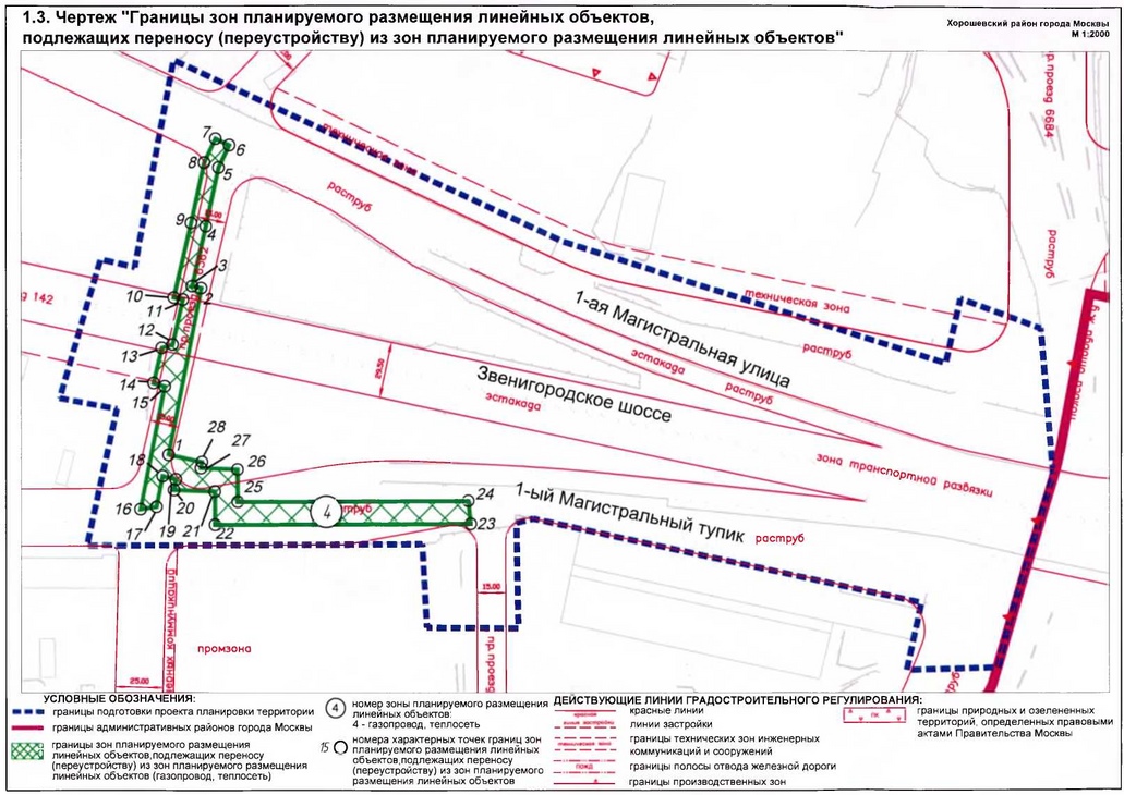 Постановление Правительства Москвы от 27.12.2019 N 1868-ПП "Об утверждении проекта планировки территории линейного объекта - размещение снегосплавного пункта на земельном участке по адресу: 1-й Магистральный тупик, владение 6а"