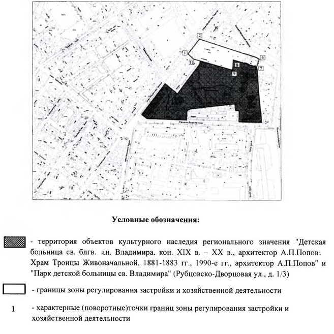 Постановление Правительства Москвы от 14.01.2020 N 18-ПП "Об установлении зон охраны объекта культурного наследия регионального значения (ансамбля) "Парк детской больницы св.Владимира" и утверждении требовании к градостроительным регламентам в границах территорий данных зон"