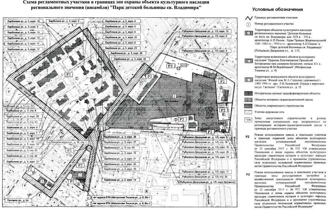 Постановление Правительства Москвы от 14.01.2020 N 18-ПП "Об установлении зон охраны объекта культурного наследия регионального значения (ансамбля) "Парк детской больницы св.Владимира" и утверждении требовании к градостроительным регламентам в границах территорий данных зон"
