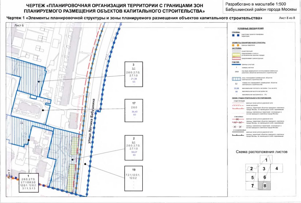 Постановление Правительства Москвы от 15.01.2020 N 21-ПП "Об утверждении проекта планировки территории микрорайонов 10, 13 Бабушкинского района"