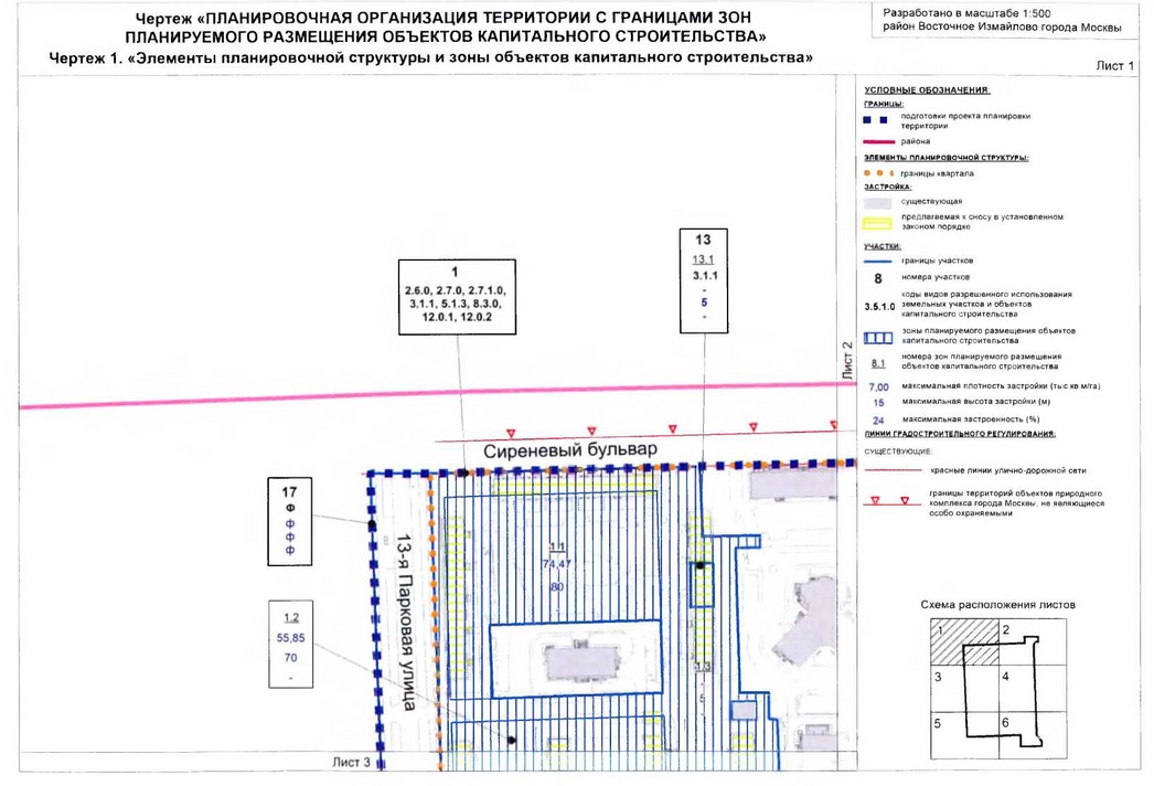Постановление Правительства Москвы от 17.01.2020 N 22-ПП "Об утверждении проекта планировки территории микрорайонов 36-28 района Восточное Измайлово города Москвы"