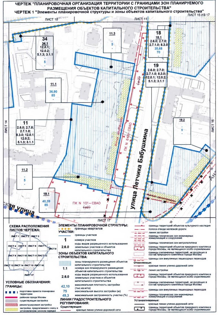 Постановление Правительства Москвы от 24.01.2020 N 37-ПП "Об утверждении проекта планировки территории микрорайонов 1, 14, 18 Бабушкинского района города Москвы"