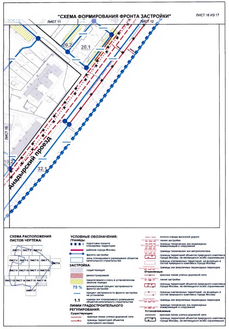 Постановление Правительства Москвы от 24.01.2020 N 37-ПП "Об утверждении проекта планировки территории микрорайонов 1, 14, 18 Бабушкинского района города Москвы"