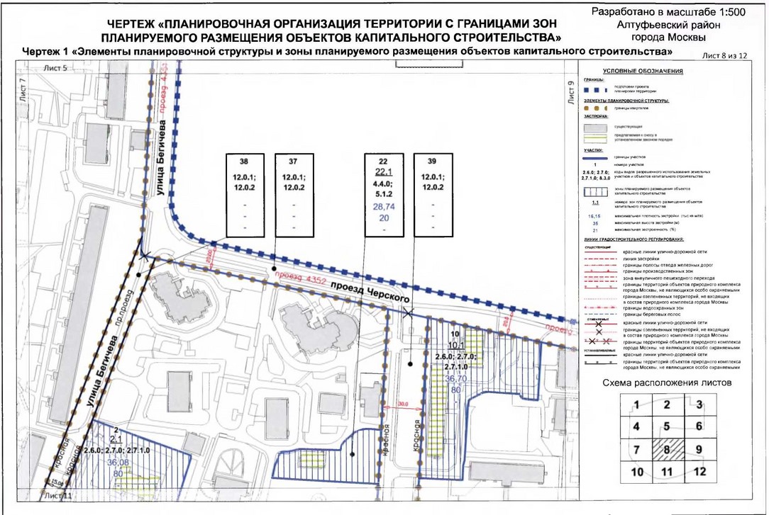 Постановление Правительства Москвы от 31.01.2020 N 54-ПП "Об утверждении проекта планировки территории микрорайонов 1-2, 3, 4-5 Алтуфьевского района города Москвы"