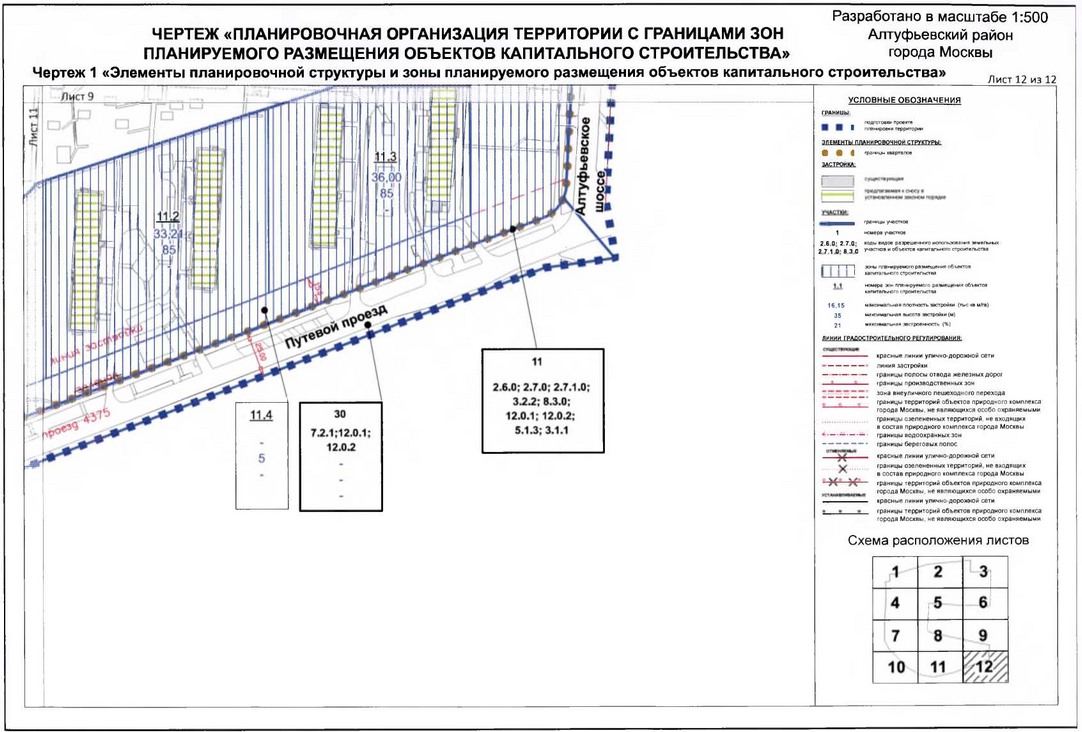 Постановление Правительства Москвы от 31.01.2020 N 54-ПП "Об утверждении проекта планировки территории микрорайонов 1-2, 3, 4-5 Алтуфьевского района города Москвы"