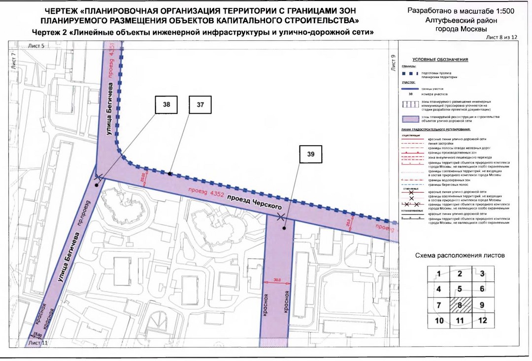 Постановление Правительства Москвы от 31.01.2020 N 54-ПП "Об утверждении проекта планировки территории микрорайонов 1-2, 3, 4-5 Алтуфьевского района города Москвы"