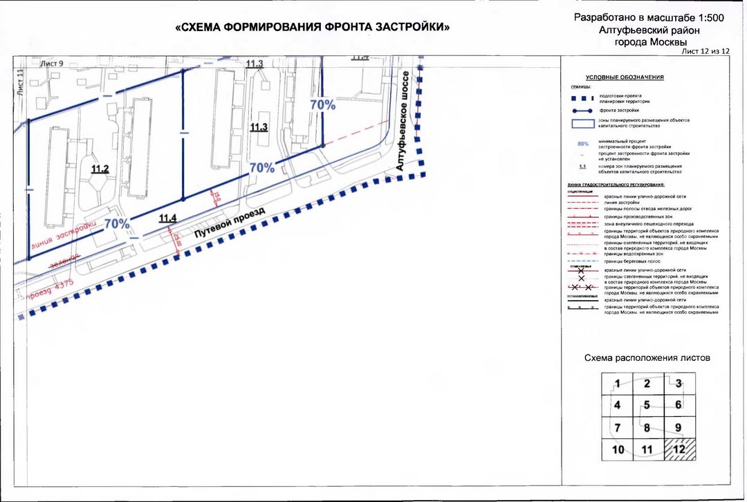 Постановление Правительства Москвы от 31.01.2020 N 54-ПП "Об утверждении проекта планировки территории микрорайонов 1-2, 3, 4-5 Алтуфьевского района города Москвы"