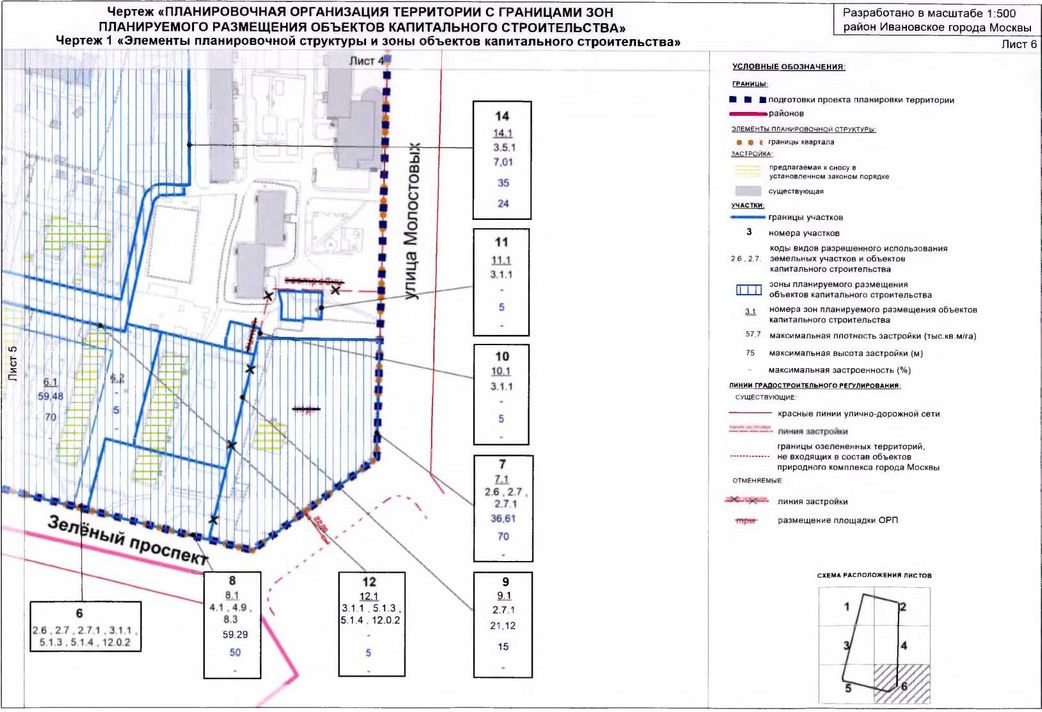Постановление Правительства Москвы от 19.02.2020 N 131-ПП "Об утверждении проекта планировки территории микрорайона 40-52 района Ивановское города Москвы"