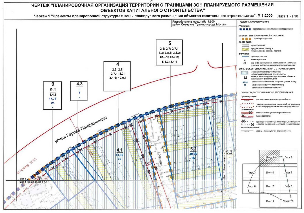 Постановление Правительства Москвы от 27.03.2020 N 271-ПП "Об утверждении проекта планировки территории микрорайона 5 района Северное Тушино города Москвы"