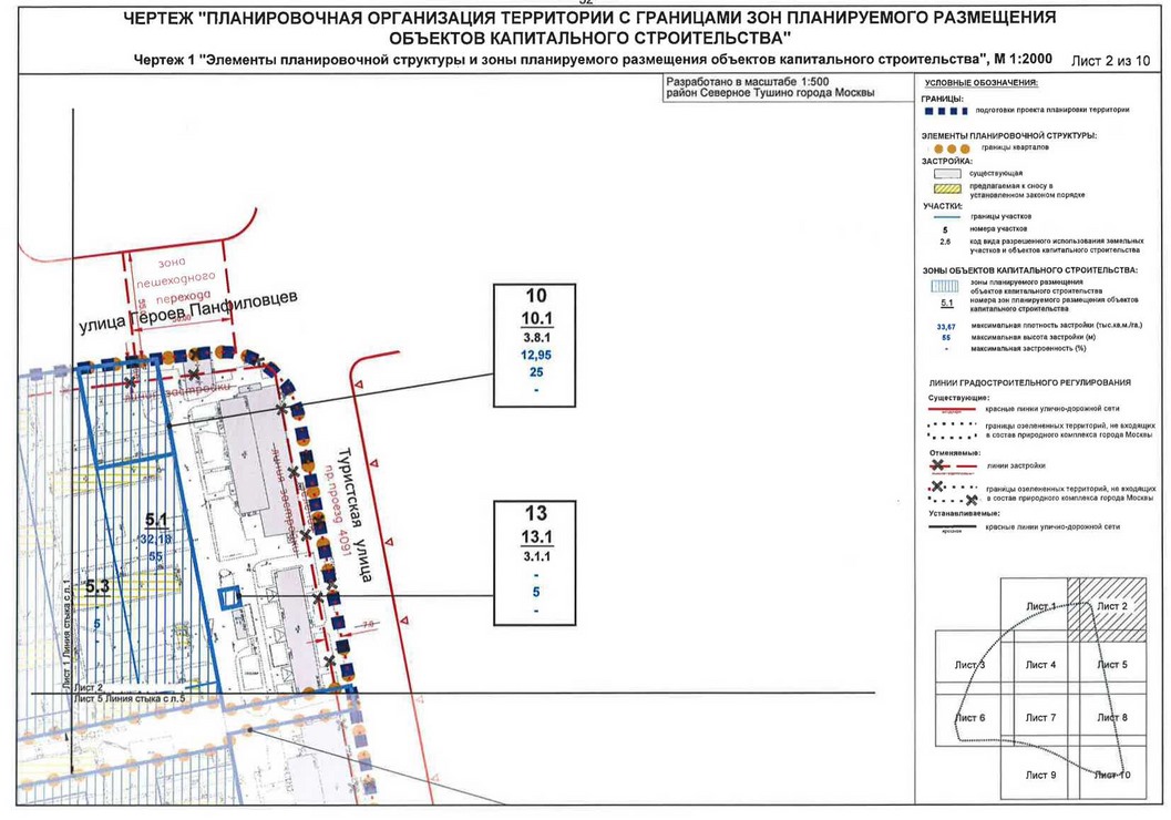 Постановление Правительства Москвы от 27.03.2020 N 271-ПП "Об утверждении проекта планировки территории микрорайона 5 района Северное Тушино города Москвы"