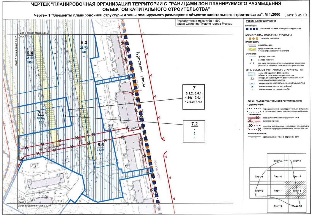 Постановление Правительства Москвы от 27.03.2020 N 271-ПП "Об утверждении проекта планировки территории микрорайона 5 района Северное Тушино города Москвы"