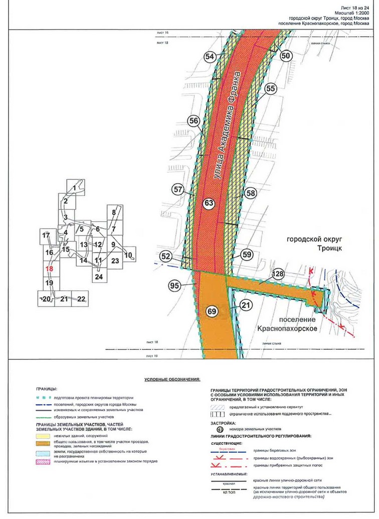 Постановление Правительства Москвы от 07.05.2020 N 530-ПП "Об утверждении проекта планировки территории линейного объекта - улично-дорожная сеть в южной части г.Троицка"