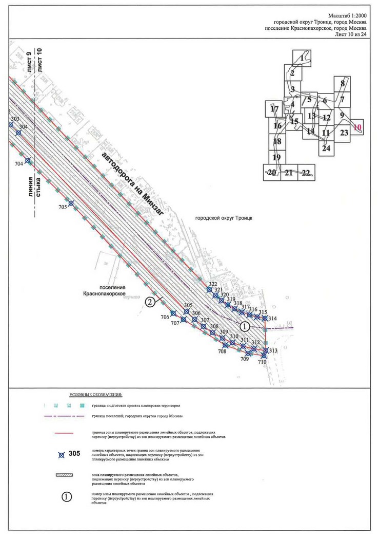 Постановление Правительства Москвы от 07.05.2020 N 530-ПП "Об утверждении проекта планировки территории линейного объекта - улично-дорожная сеть в южной части г.Троицка"