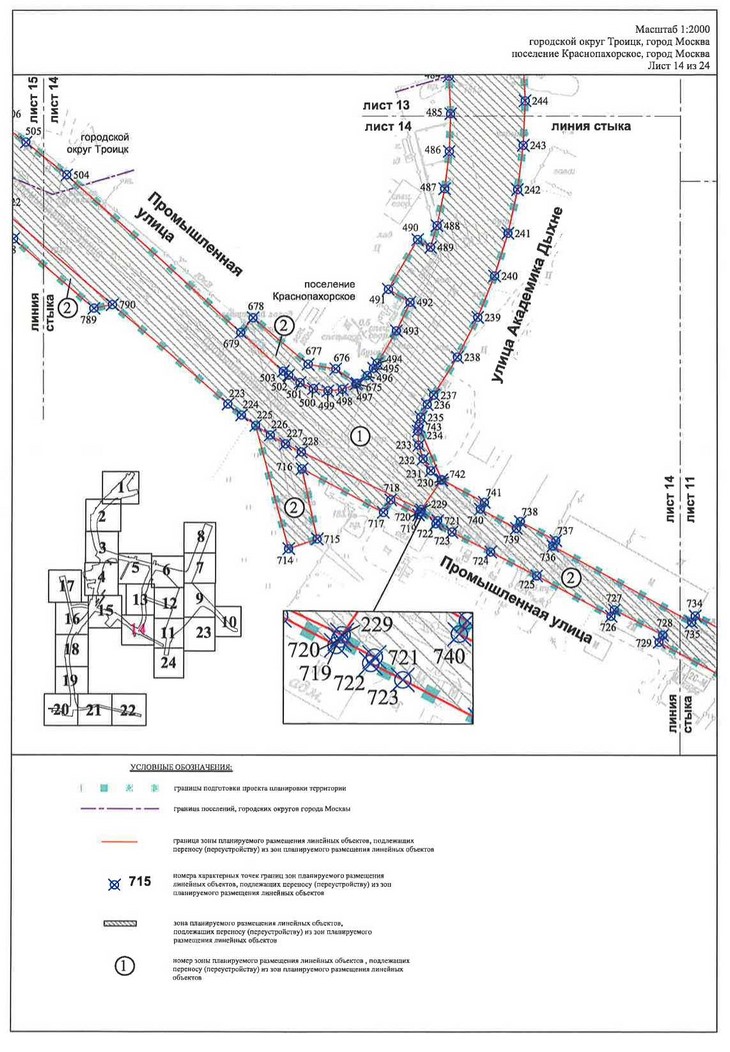 Постановление Правительства Москвы от 07.05.2020 N 530-ПП "Об утверждении проекта планировки территории линейного объекта - улично-дорожная сеть в южной части г.Троицка"
