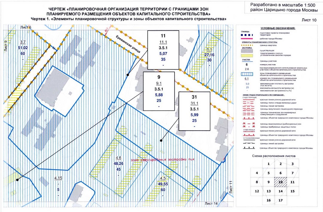 Постановление Правительства Москвы от 15.07.2020 N 979-ПП "Об утверждении проекта планировки территории кварталов 2А, 2Б района Царицыно города Москвы"