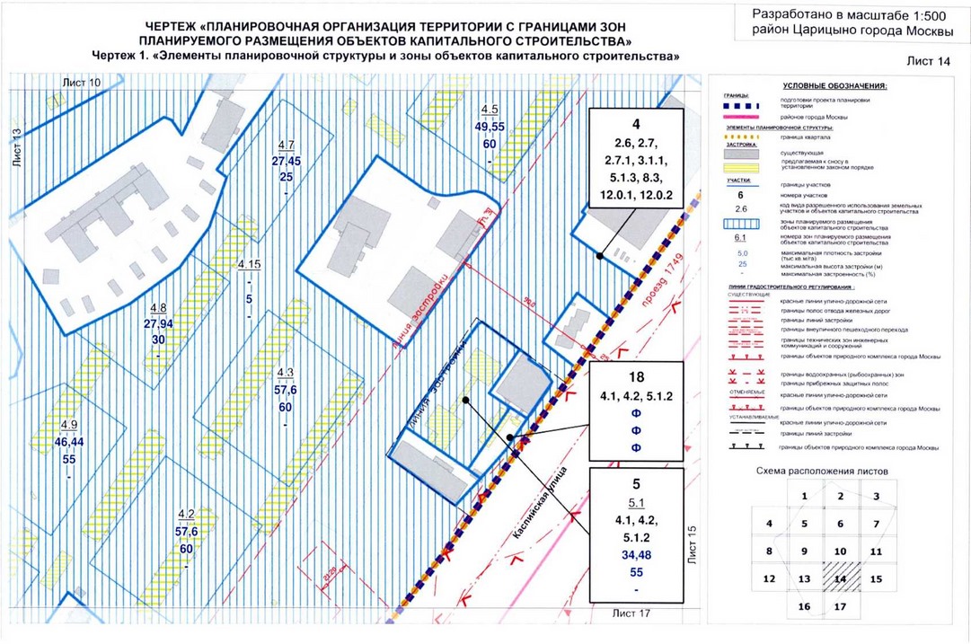 Постановление Правительства Москвы от 15.07.2020 N 979-ПП "Об утверждении проекта планировки территории кварталов 2А, 2Б района Царицыно города Москвы"