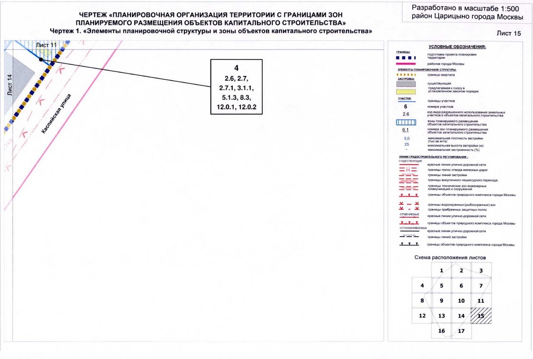 Постановление Правительства Москвы от 15.07.2020 N 979-ПП "Об утверждении проекта планировки территории кварталов 2А, 2Б района Царицыно города Москвы"
