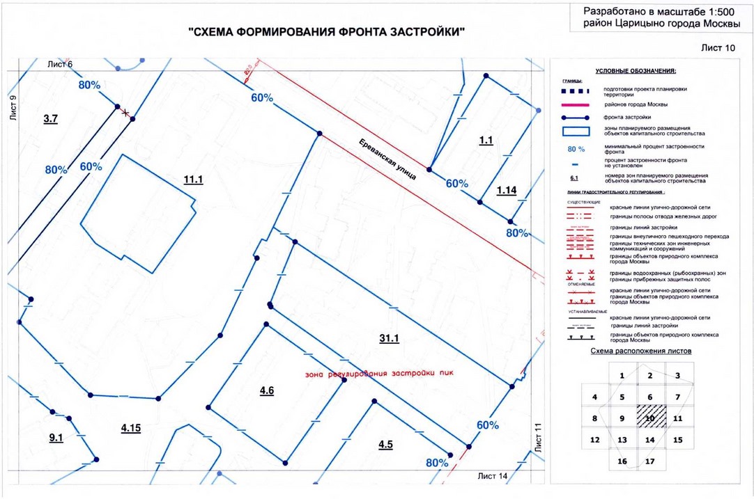 Постановление Правительства Москвы от 15.07.2020 N 979-ПП "Об утверждении проекта планировки территории кварталов 2А, 2Б района Царицыно города Москвы"