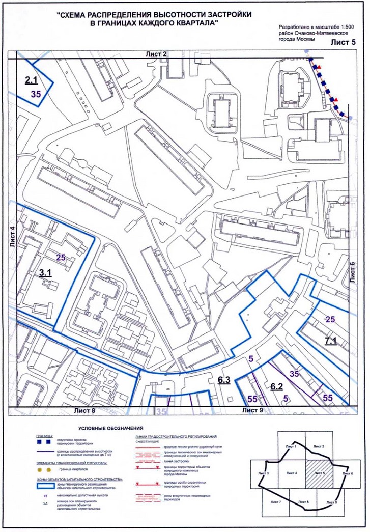 Постановление Правительства Москвы от 20.07.2020 N 1032-ПП "Об утверждении проекта планировки территории микрорайона 1 района Очаково-Матвеевское города Москвы"