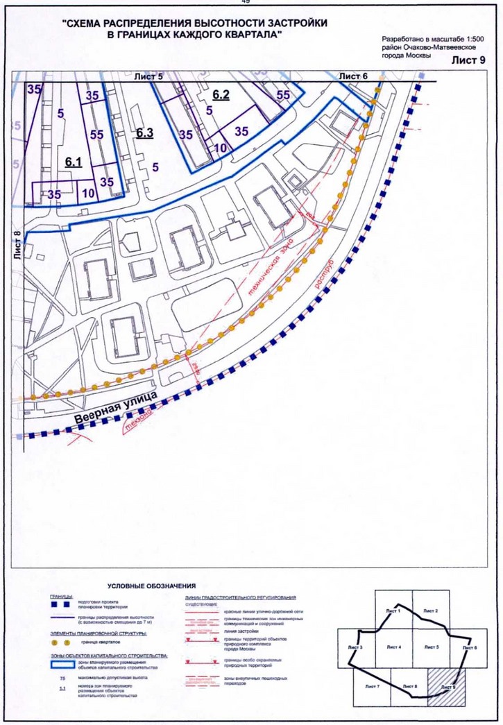 Постановление Правительства Москвы от 20.07.2020 N 1032-ПП "Об утверждении проекта планировки территории микрорайона 1 района Очаково-Матвеевское города Москвы"