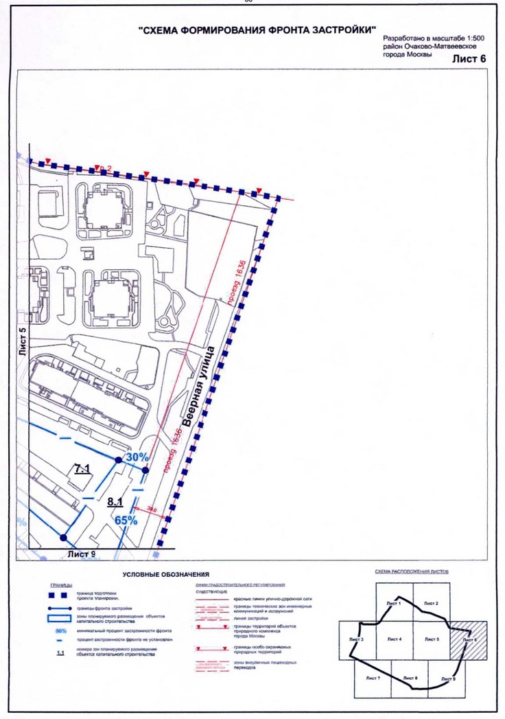 Постановление Правительства Москвы от 20.07.2020 N 1032-ПП "Об утверждении проекта планировки территории микрорайона 1 района Очаково-Матвеевское города Москвы"
