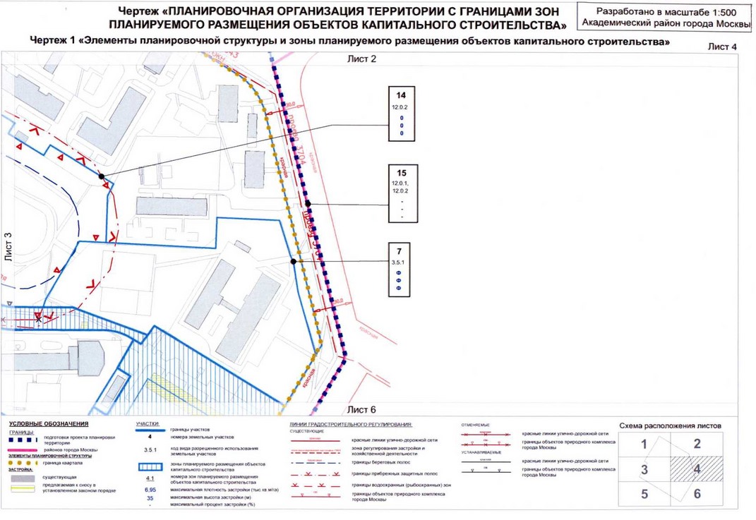 Постановление Правительства Москвы от 30.07.2020 N 1155-ПП "Об утверждении проекта планировки территории квартала 9 Академического района города Москвы"
