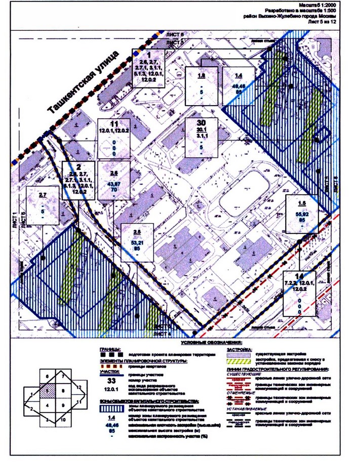 Постановление Правительства Москвы от 17.08.2020 N 1287-ПП "Об утверждении проекта планировки территории микрорайонов 137-138 района Выхино-Жулебино города Москвы"