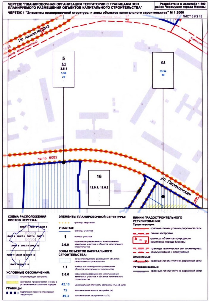 Постановление Правительства Москвы от 17.08.2020 N 1290-ПП "Об утверждении проекта планировки территории кварталов 32, 33-34 района Черемушки города Москвы"