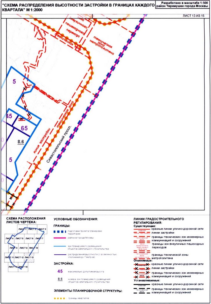 Постановление Правительства Москвы от 17.08.2020 N 1290-ПП "Об утверждении проекта планировки территории кварталов 32, 33-34 района Черемушки города Москвы"