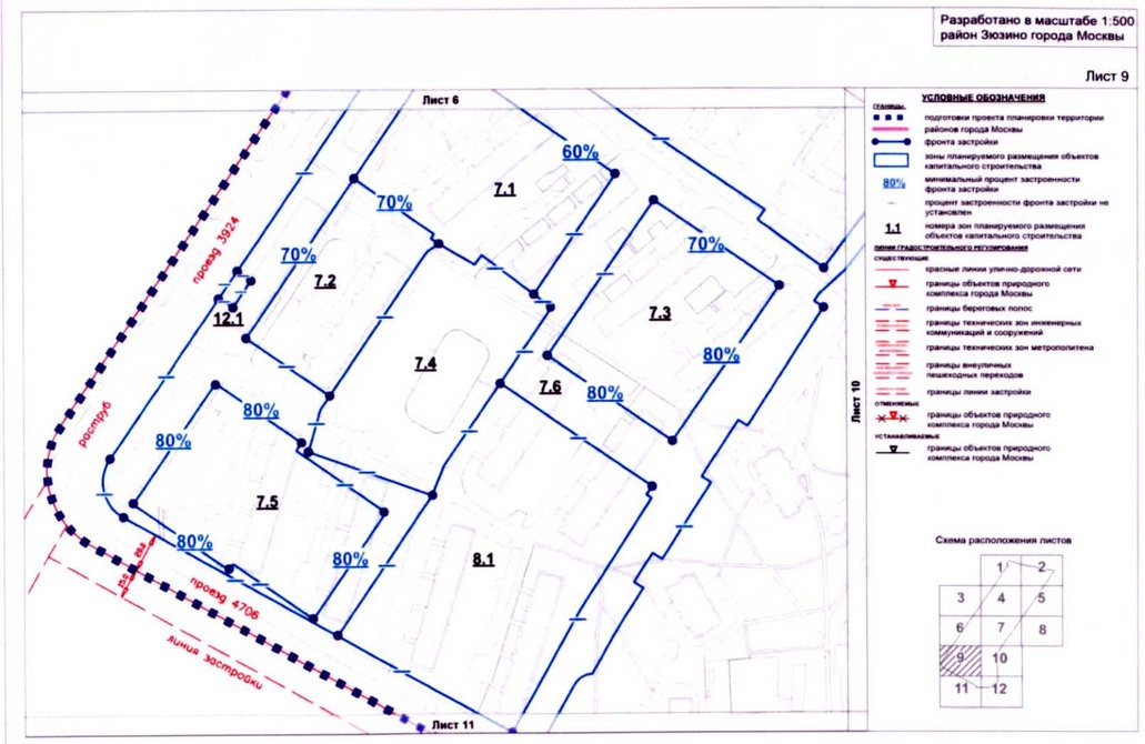 Постановление правительства москвы пп. Проект планировки квартала 40 Зюзино. Схема границ по 1300 постановлению. Схема Зюзино уик. Приложение 2 к постановлению правительства Москвы схема получения.