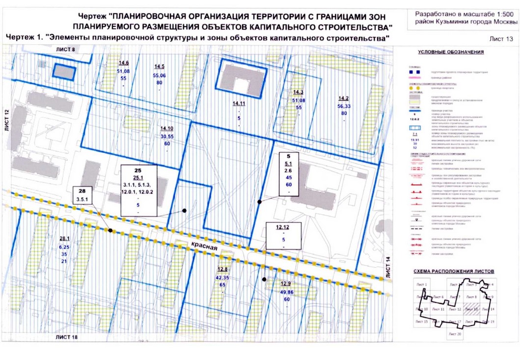 Постановление Правительства Москвы от 20.08.2020 N 1343-ПП "Об утверждении проекта планировки территории микрорайонов 117, 117а, 118, 118а, 119 района Кузьминки города Москвы"