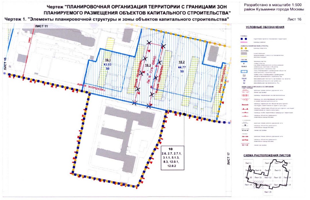 Постановление Правительства Москвы от 20.08.2020 N 1343-ПП "Об утверждении проекта планировки территории микрорайонов 117, 117а, 118, 118а, 119 района Кузьминки города Москвы"