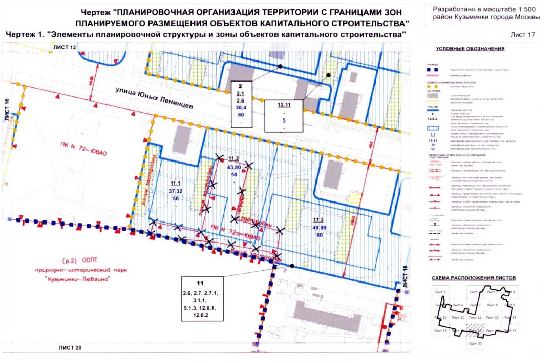 Постановление Правительства Москвы от 20.08.2020 N 1343-ПП "Об утверждении проекта планировки территории микрорайонов 117, 117а, 118, 118а, 119 района Кузьминки города Москвы"