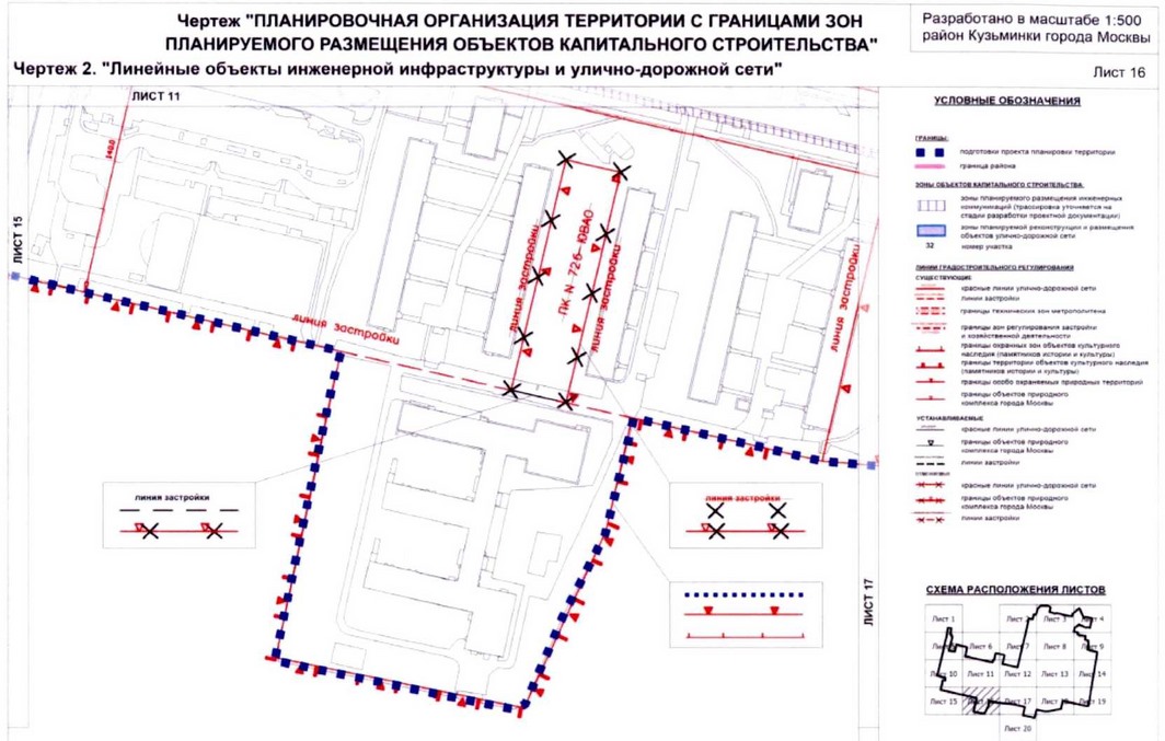 Постановление Правительства Москвы от 20.08.2020 N 1343-ПП "Об утверждении проекта планировки территории микрорайонов 117, 117а, 118, 118а, 119 района Кузьминки города Москвы"