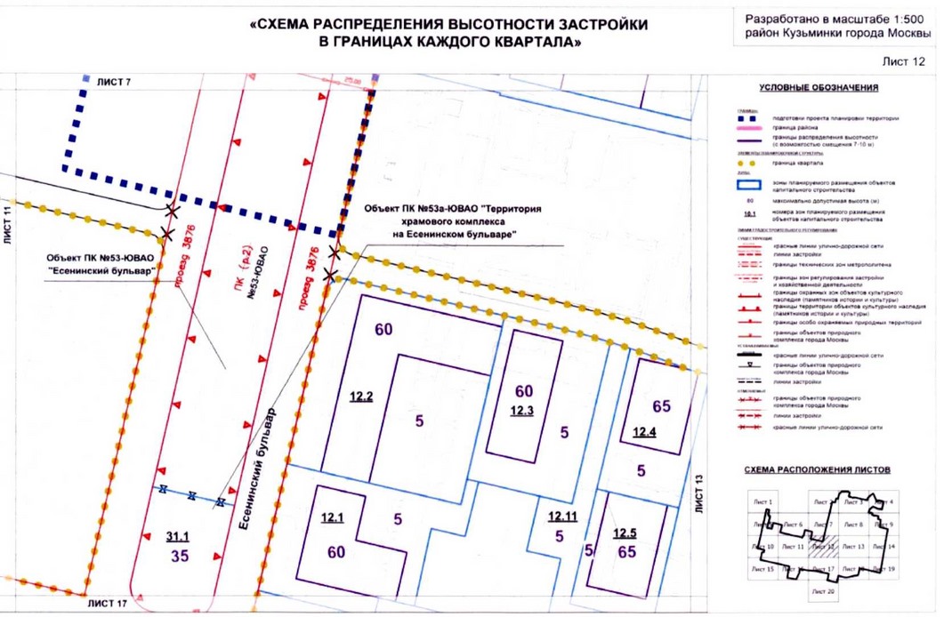 Постановление Правительства Москвы от 20.08.2020 N 1343-ПП "Об утверждении проекта планировки территории микрорайонов 117, 117а, 118, 118а, 119 района Кузьминки города Москвы"