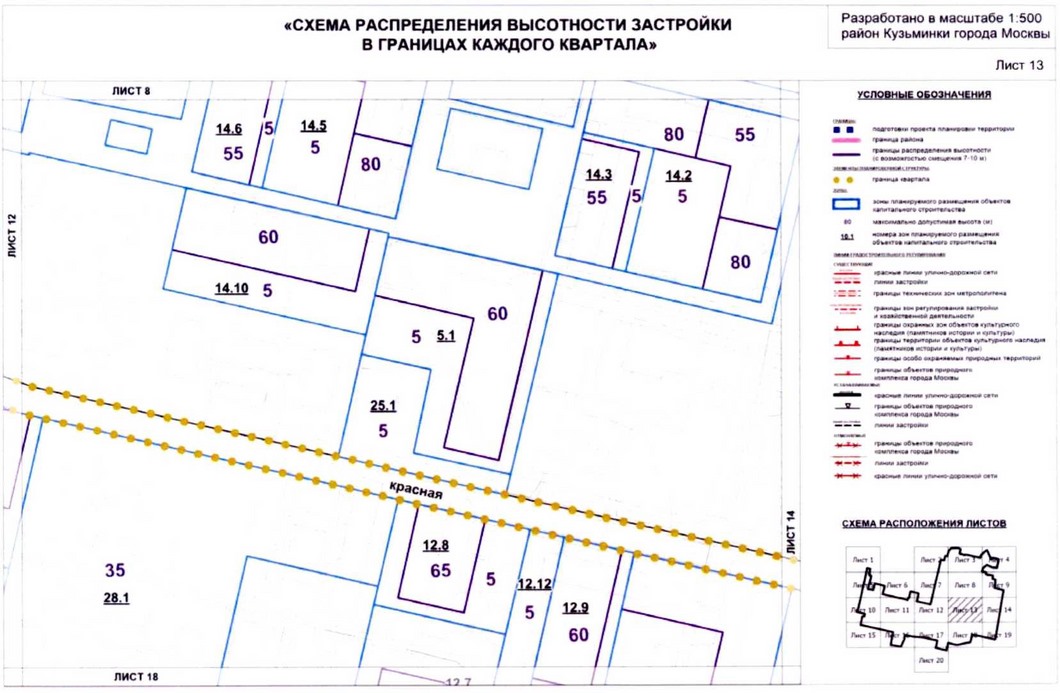Постановление Правительства Москвы от 20.08.2020 N 1343-ПП "Об утверждении проекта планировки территории микрорайонов 117, 117а, 118, 118а, 119 района Кузьминки города Москвы"