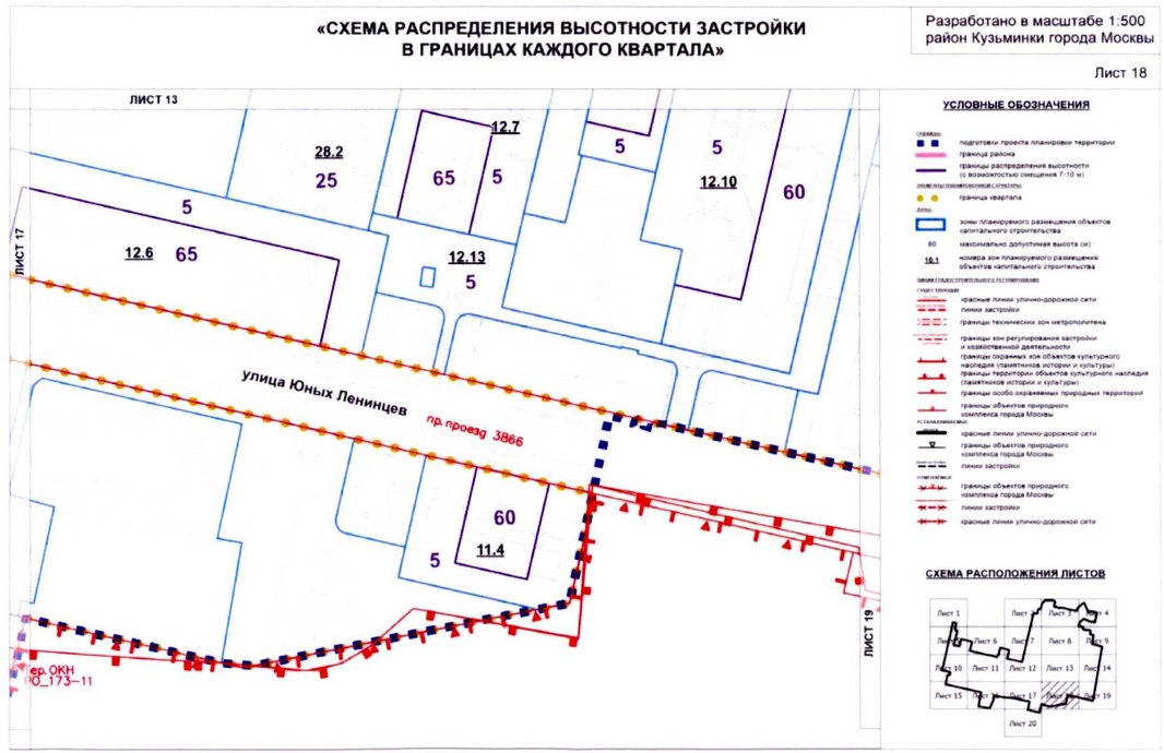 Постановление Правительства Москвы от 20.08.2020 N 1343-ПП "Об утверждении проекта планировки территории микрорайонов 117, 117а, 118, 118а, 119 района Кузьминки города Москвы"