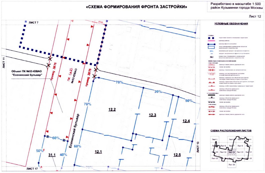 Постановление Правительства Москвы от 20.08.2020 N 1343-ПП "Об утверждении проекта планировки территории микрорайонов 117, 117а, 118, 118а, 119 района Кузьминки города Москвы"