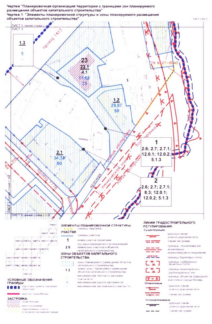Постановление Правительства Москвы от 24.08.2020 N 1349-ПП "Об утверждении проекта планировки территории микрорайонов 67, 68, кварталов 103, 104, 105, 106 района Котловка города Москвы"
