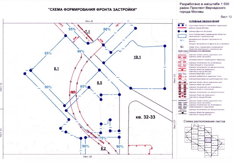 Постановление Правительства Москвы от 26.08.2020 N 1392-ПП "Об утверждении проекта планировки территории кварталов 32-33, 34-35 района Проспект Вернадского города Москвы"