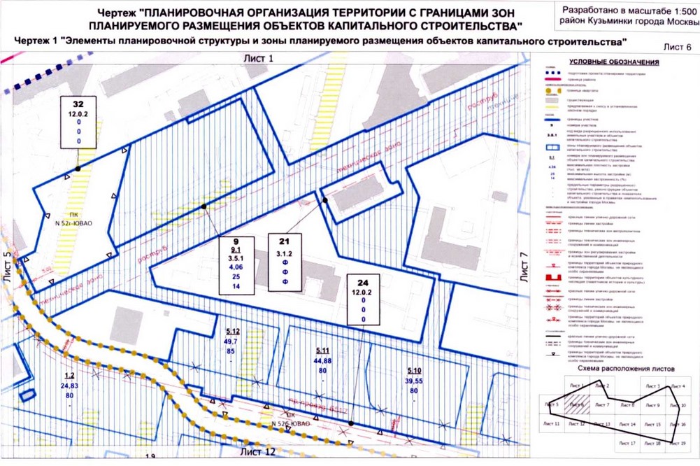 Постановление Правительства Москвы от 26.08.2020 N 1395-ПП "Об утверждении проекта планировки территории микрорайонов 115, 116, 121 района Кузьминки города Москвы"