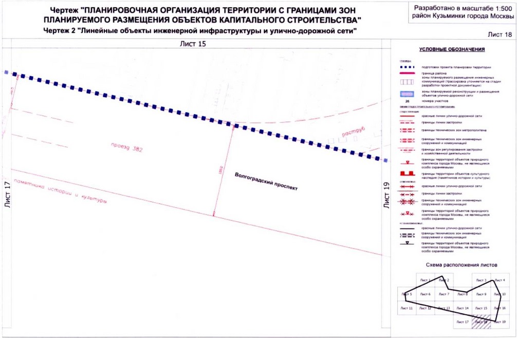 Постановление Правительства Москвы от 26.08.2020 N 1395-ПП "Об утверждении проекта планировки территории микрорайонов 115, 116, 121 района Кузьминки города Москвы"