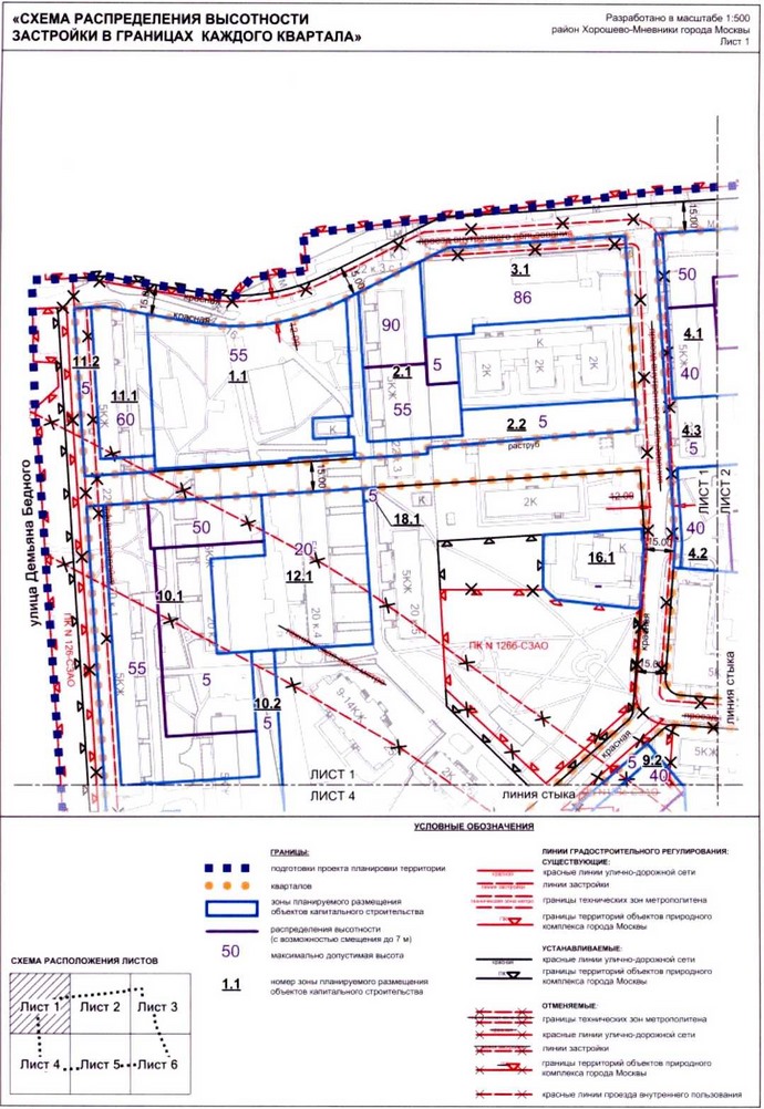 Постановление Правительства Москвы от 31.08.2020 N 1403-ПП "Об утверждении проекта планировки территории микрорайона 79 района Хорошево-Мневники города Москвы"