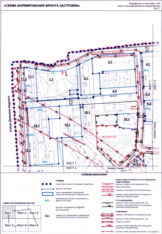 Постановление Правительства Москвы от 31.08.2020 N 1403-ПП "Об утверждении проекта планировки территории микрорайона 79 района Хорошево-Мневники города Москвы"